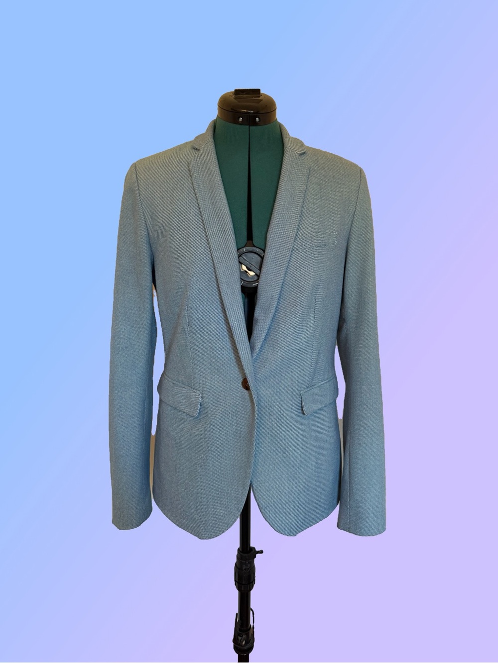 RW&CO. Light Blue Women's Blazer